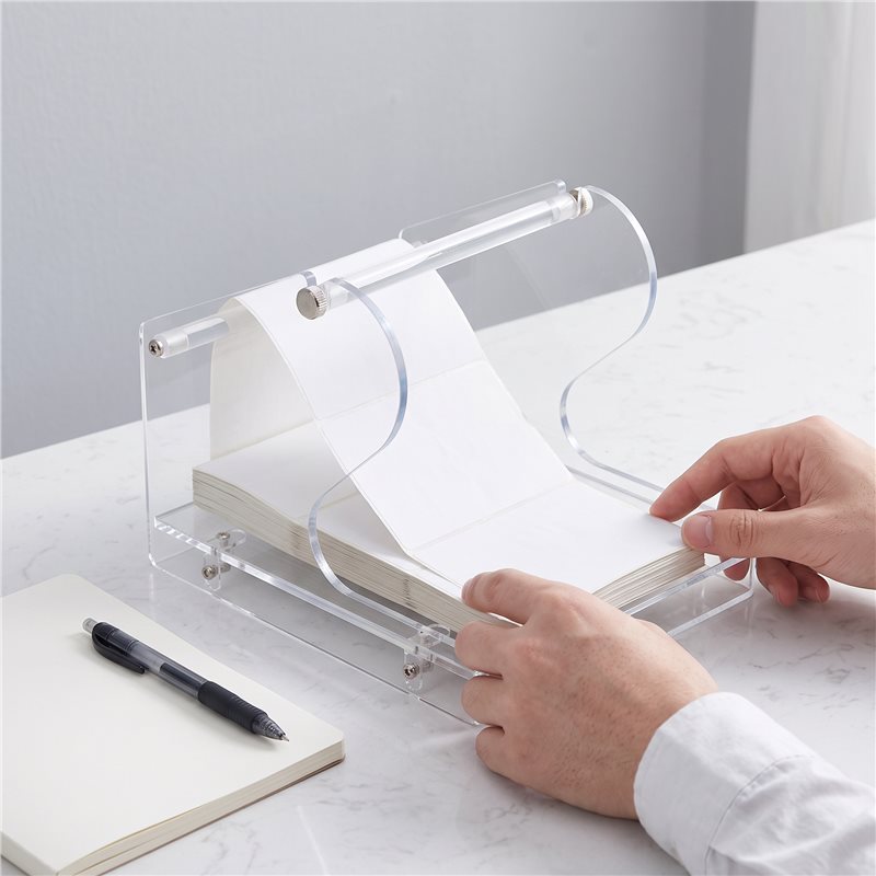 Hot-Sticker Roll Holder Acryli - Sticker Label Roll recension och pris