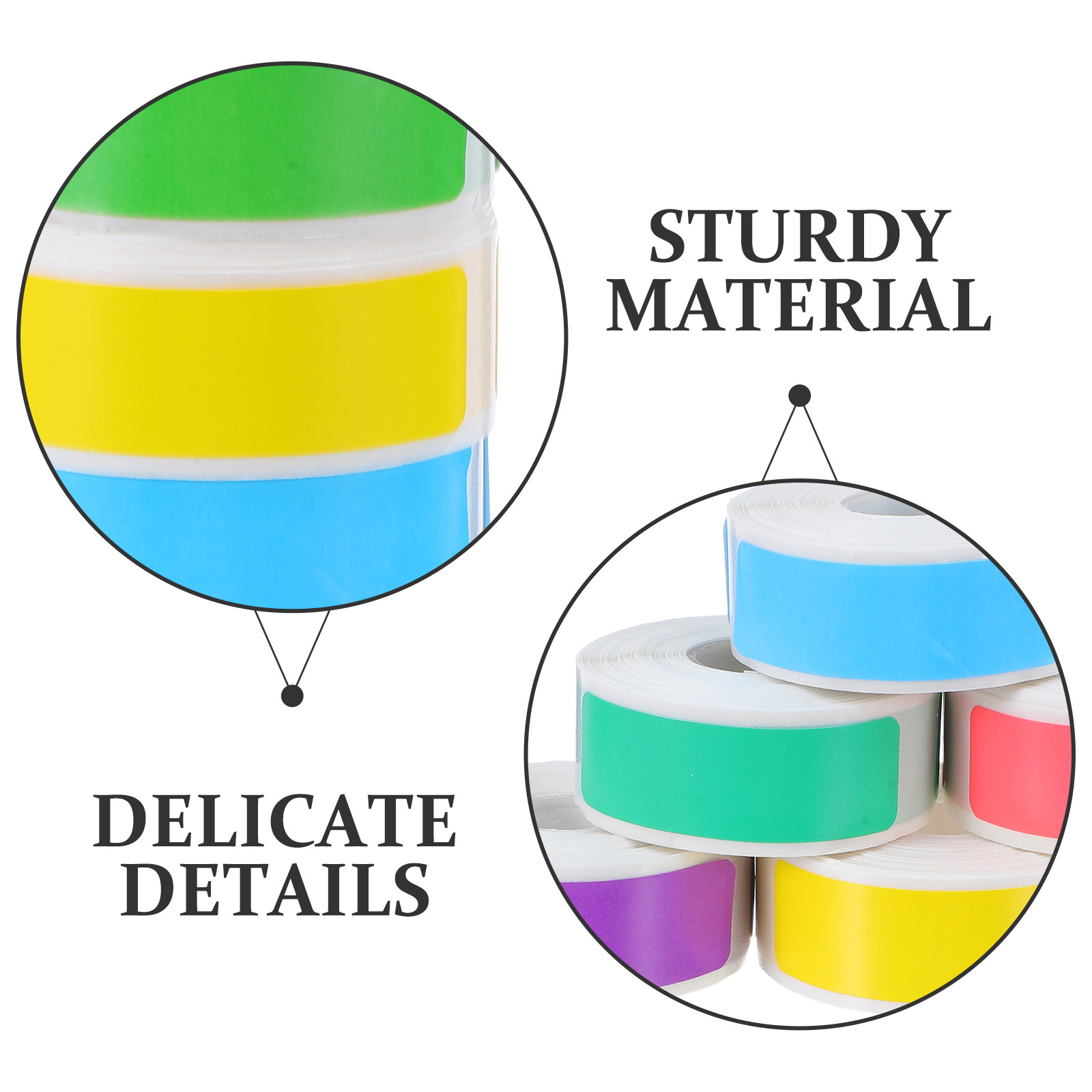160Pcs Blank Label Rolls 4x1.2 - Sticker Label Roll recension och pris