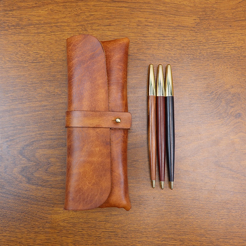 Korean Style Vintage Tanned Le - Tan Stationery & Office Supply recension och pris
