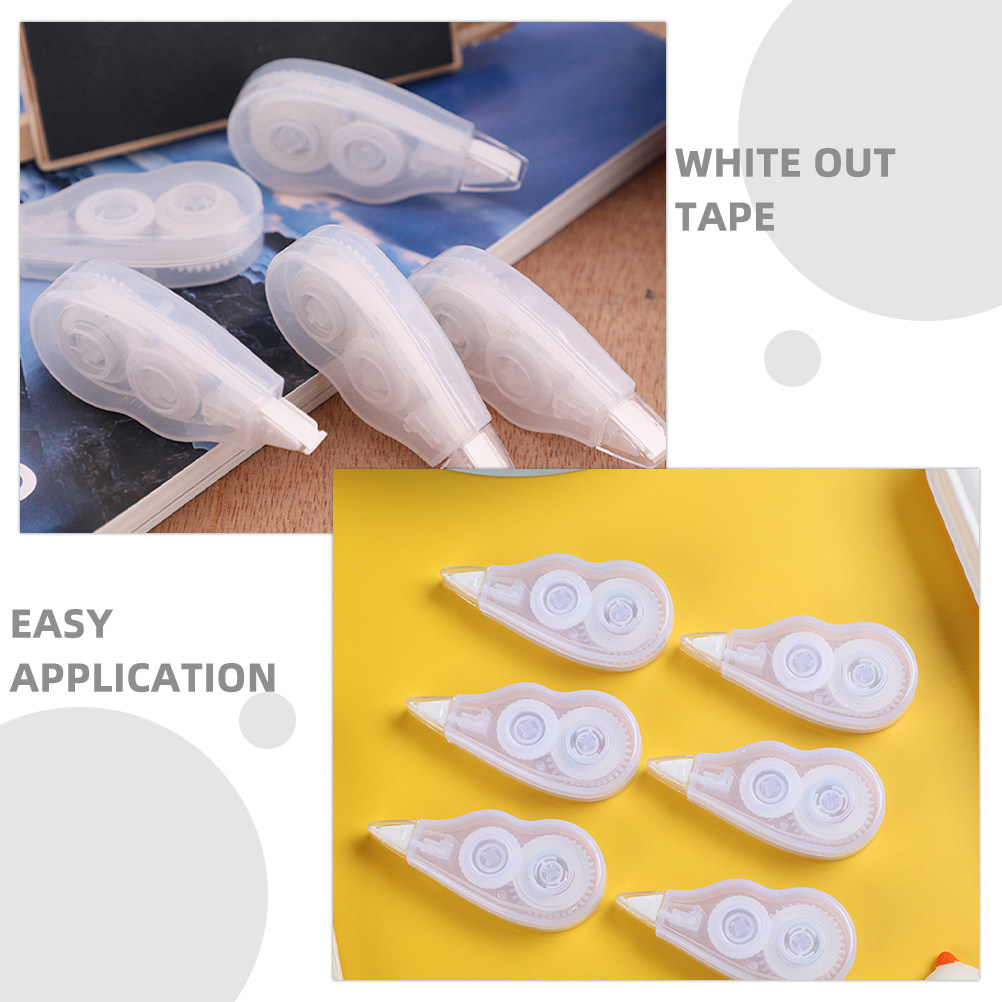 6Pcs Correction Tape Tape Pen  - Correction Tape Roller recension och pris